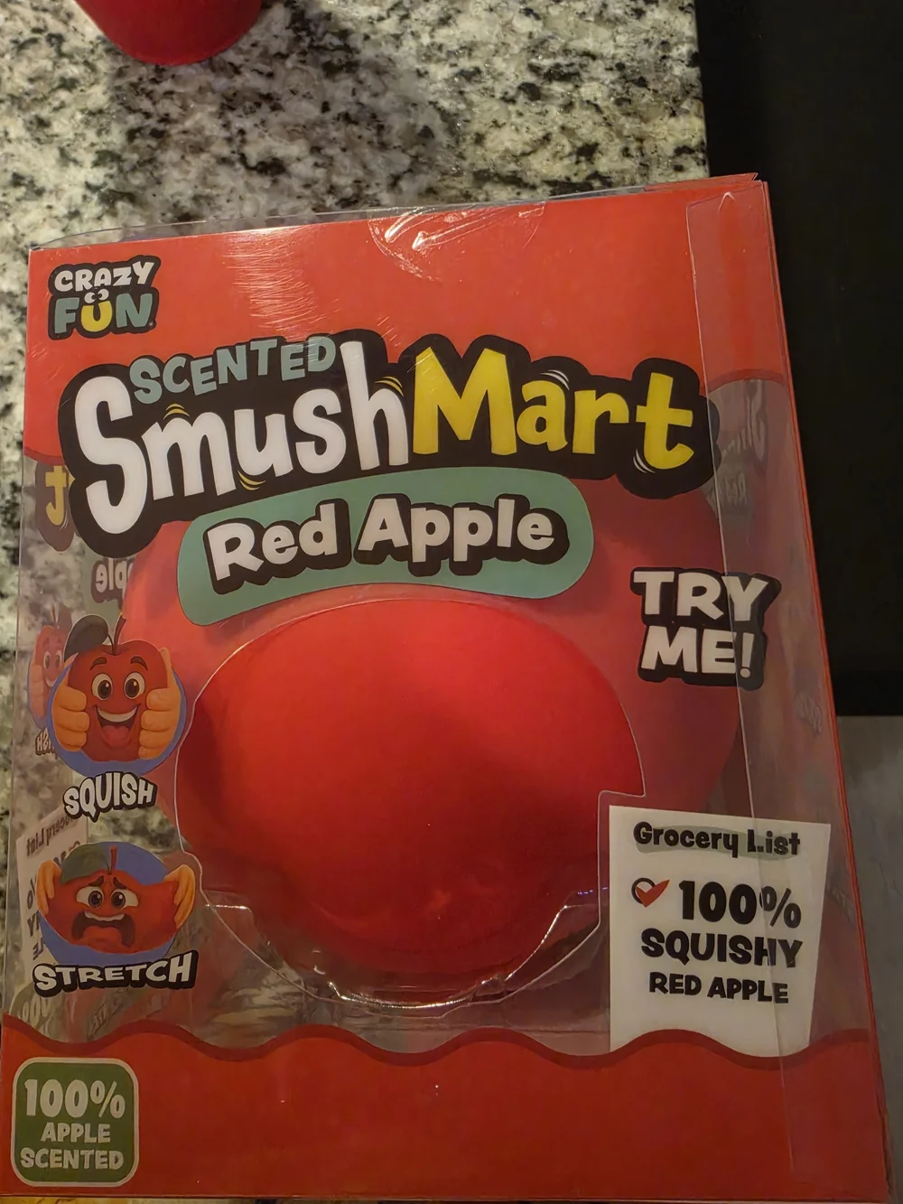 Scented SmushMart Big Red Apple Squishy 🍎